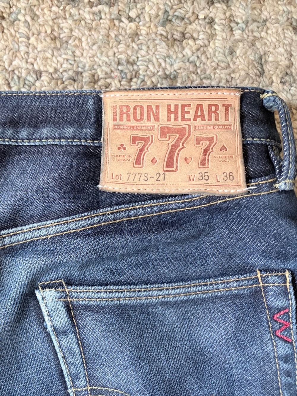 Iron Heart 777 21oz Jeans